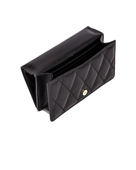 Givenchy GV3 Quilted Leather Wallet 